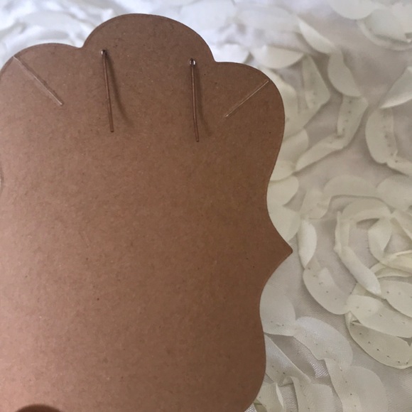 Faux suede tassel earrings - Picture 3 of 4